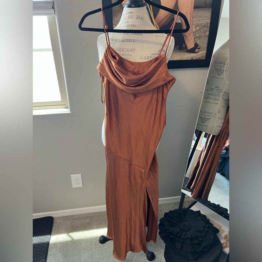 hello molly satin dress